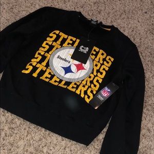 Pittsburgh Steelers Cropped Sweatshirt